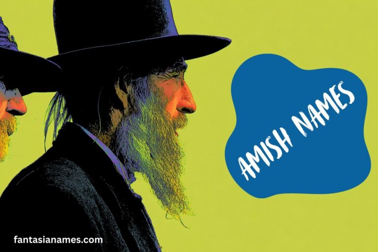 amish names