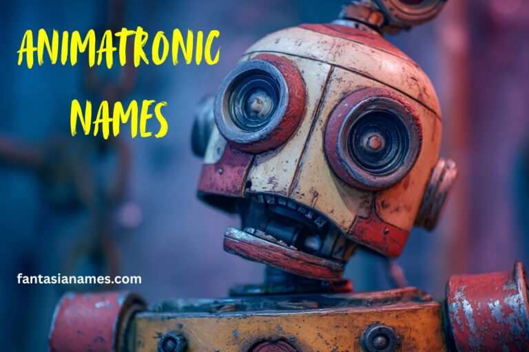 animatronic names