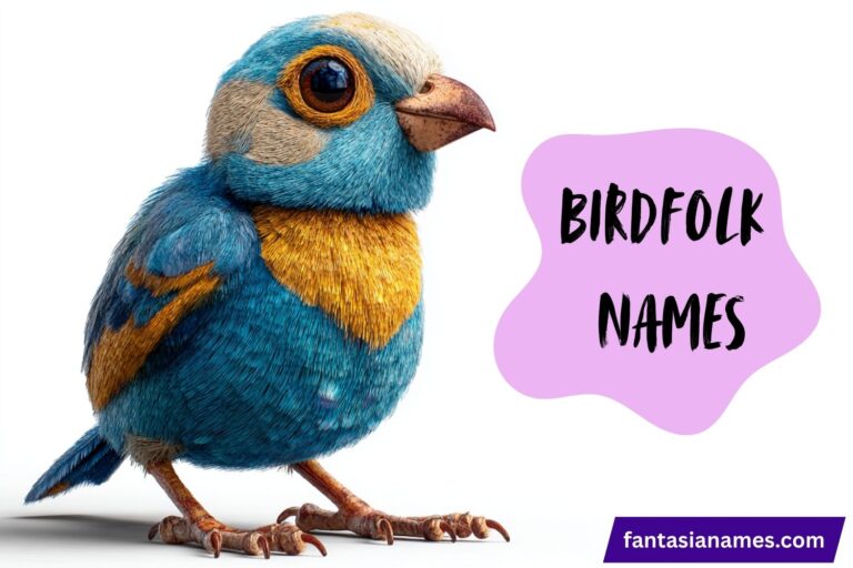 birdfolk names