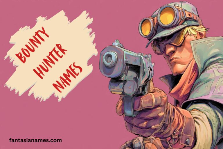 bounty hunter names