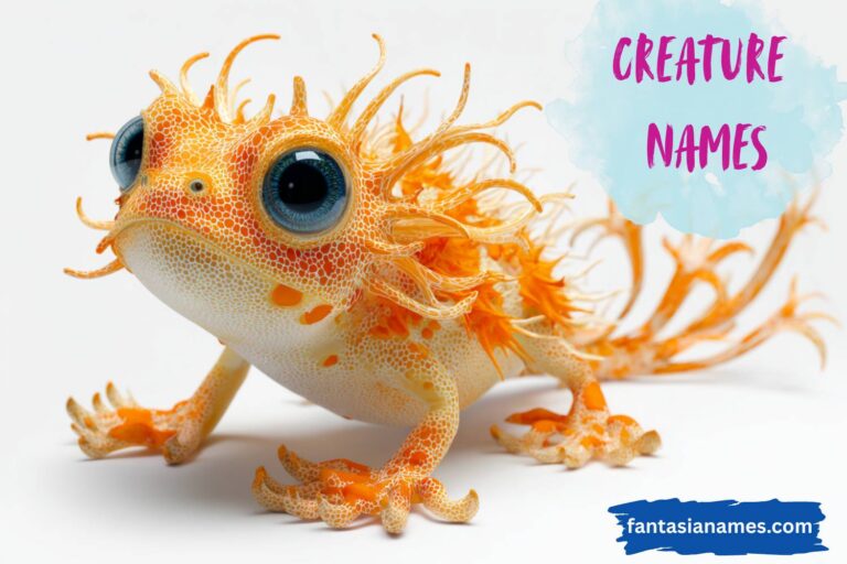 creature names