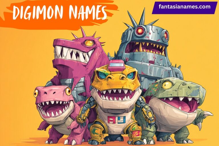 digimon names