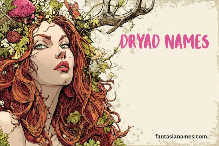 dryad names