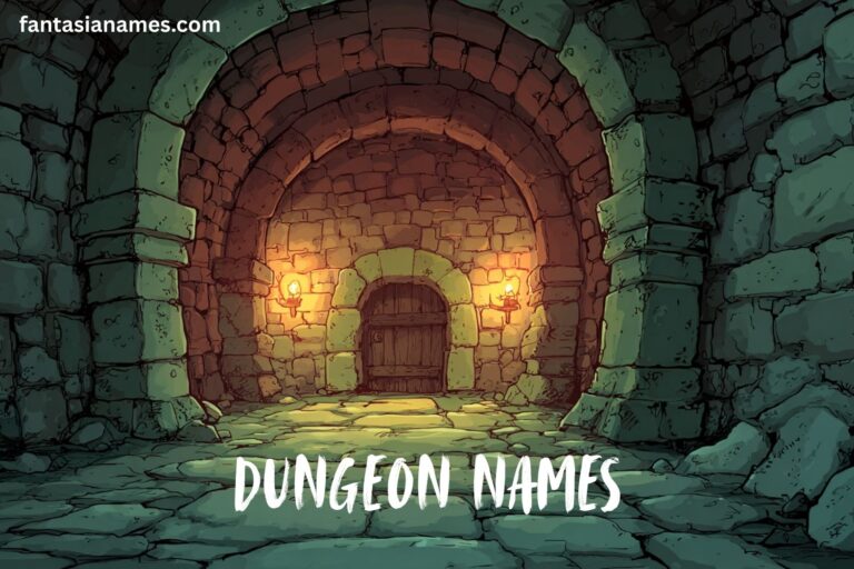 dungeon names