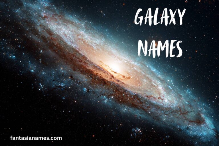 galaxy names