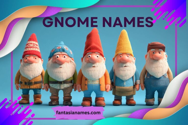 gnome names