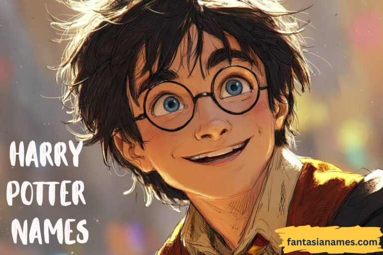 harry potter names