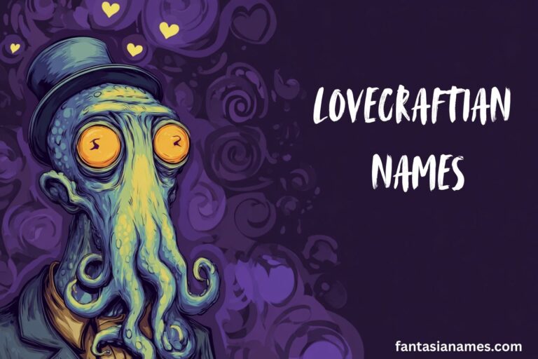 lovecraftian names