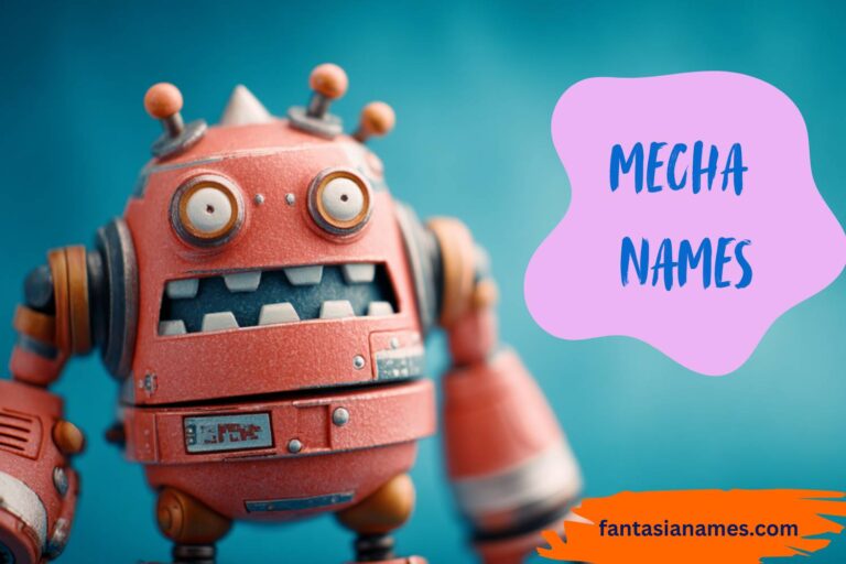 mecha names