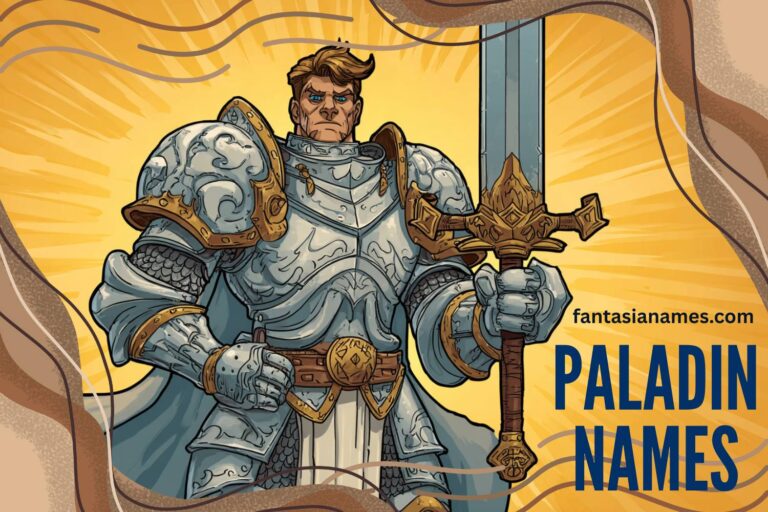 paladin names