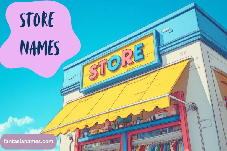 store names