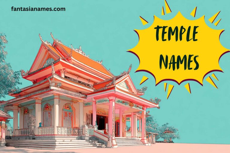 temple names