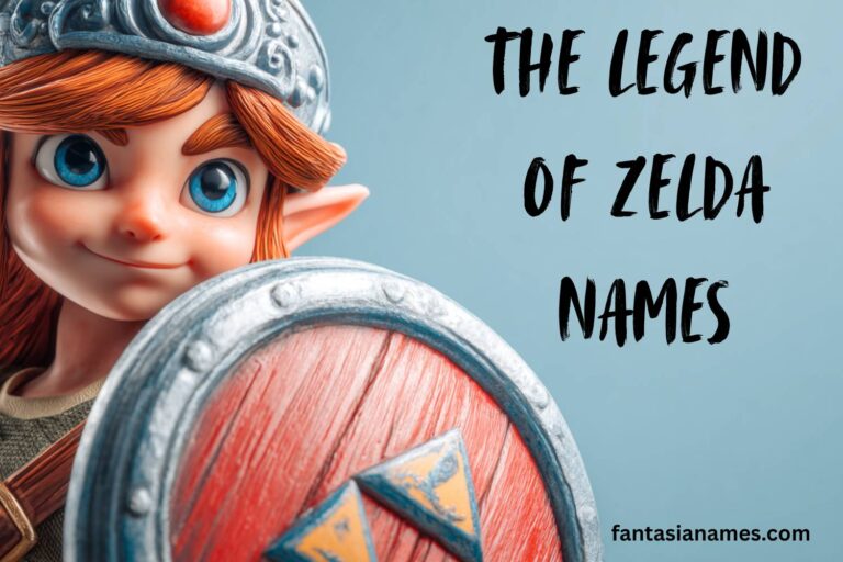 the legend of zelda names