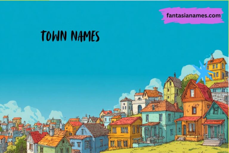 town names
