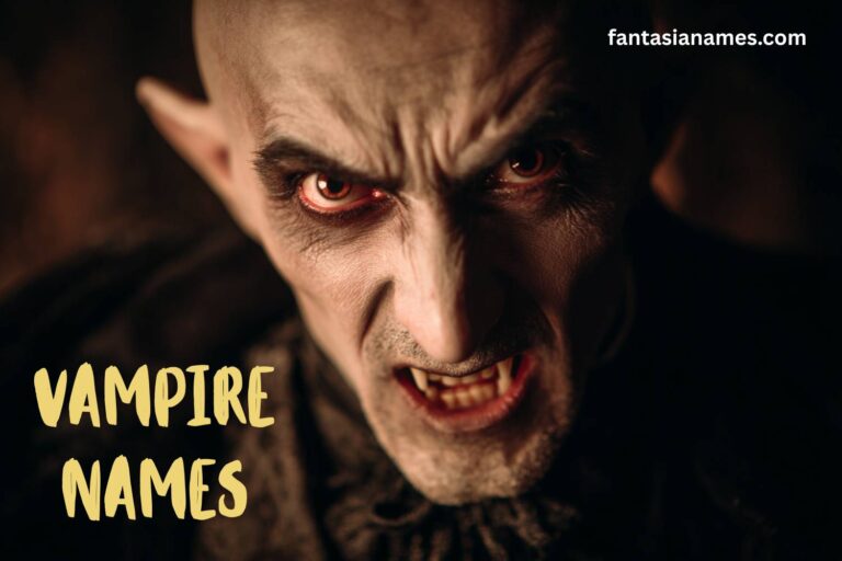 vampire names